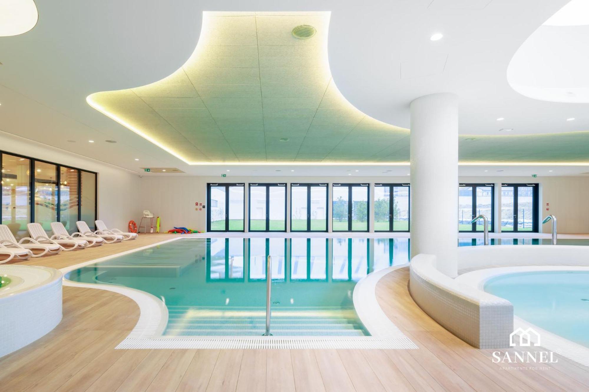 Apartament Golden Sand Z Dostepem Do Basenow,Jacuzzi,Strefy Saun- Pinea Apartments Pobierowo-Sannel Apartments For Rent エクステリア 写真
