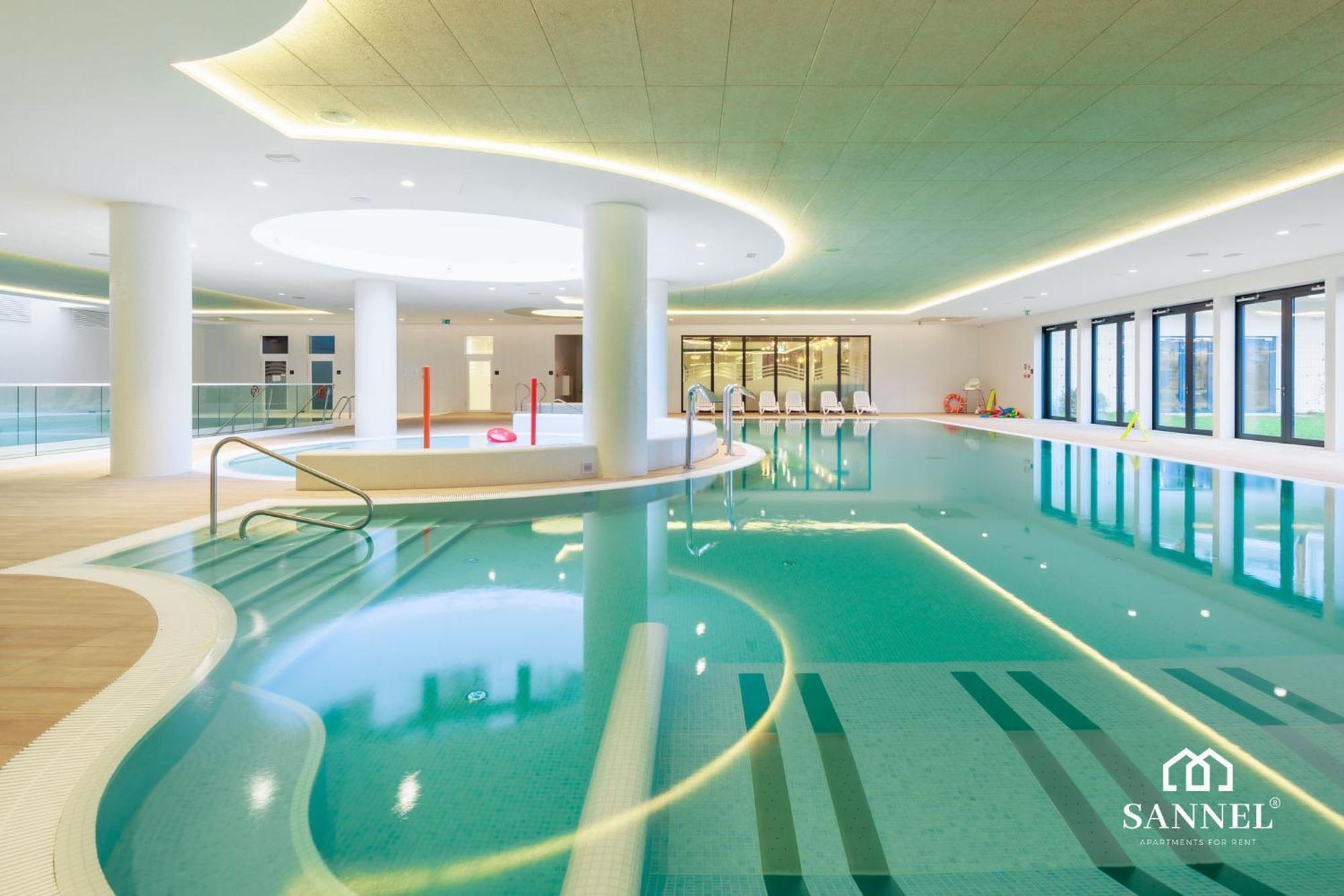 Apartament Golden Sand Z Dostepem Do Basenow,Jacuzzi,Strefy Saun- Pinea Apartments Pobierowo-Sannel Apartments For Rent エクステリア 写真
